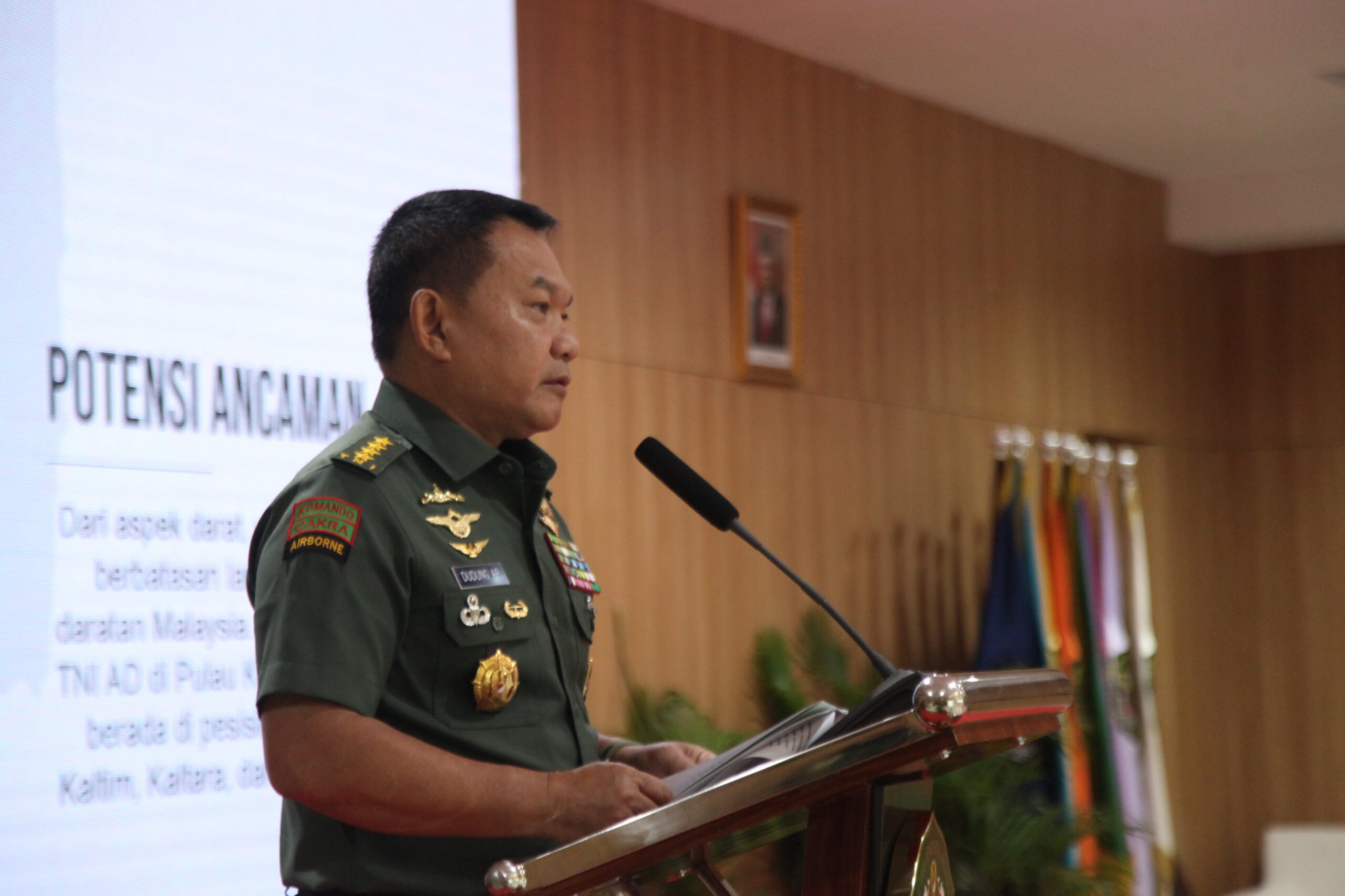 Kepala Staf TNI Angkatan Darat Buka Seminar Nasional Pembangunan Kodam ...